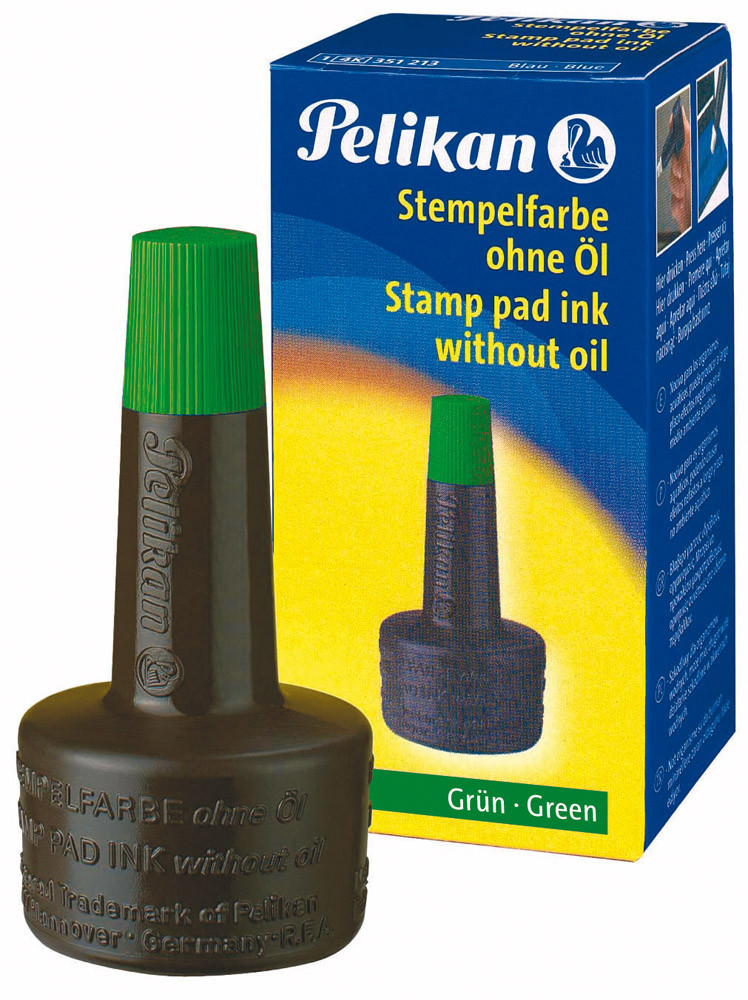 Tus stampile, neuleios, cu aplicator, 28 ml, Pelikan - 3 | YEO