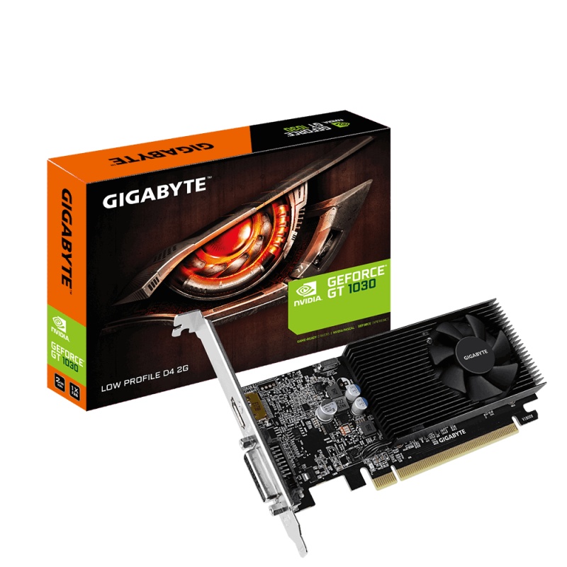 VGA GB GEFORCE GT 1030 LOW PROFILE D4 2G - 3 | YEO