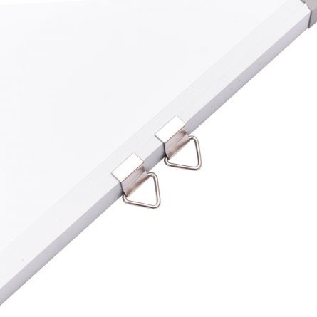 Whiteboard magnetic, 90x120 cm, ramă aluminiu, Deli - 2 | YEO