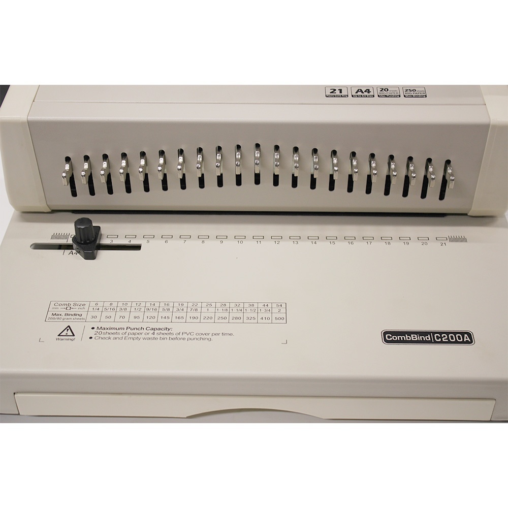 Aparat de îndosariat manual UNITEC C200A - 1 | YEO