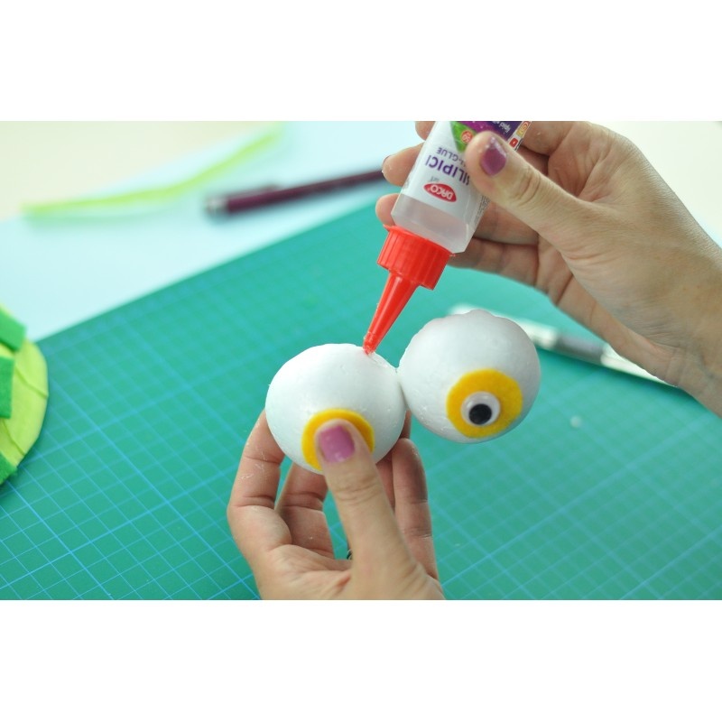 Bile polistiren 7.5 cm, 4buc/set - Accesorii craft Daco - 2 | YEO