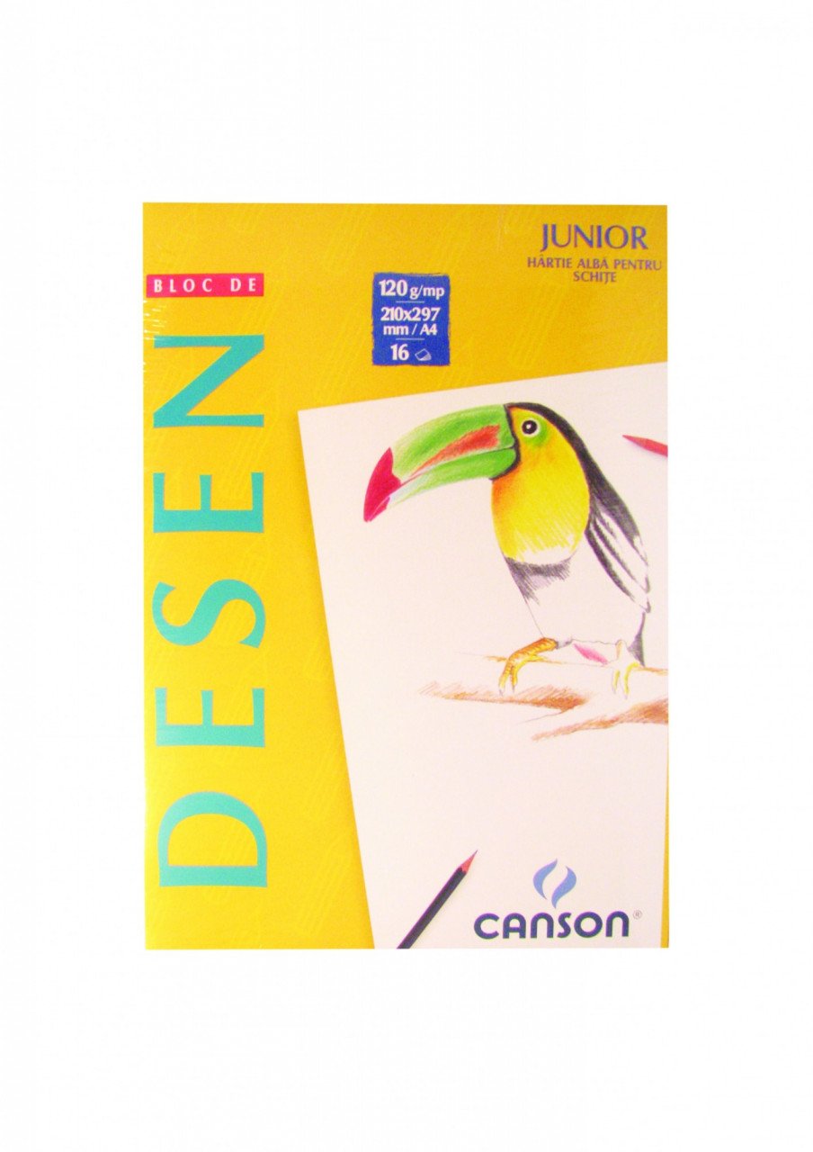 Bloc desen A4 CANSON 16 file 120 g/mp