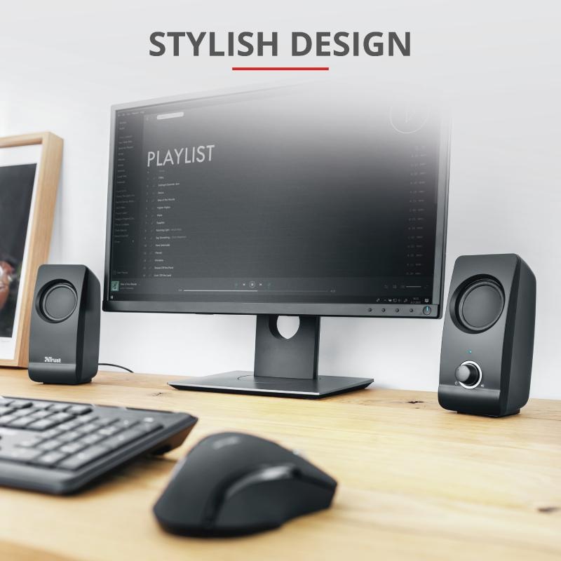 Boxe Trust Remo 2.0, 16W, negru - 4 | YEO