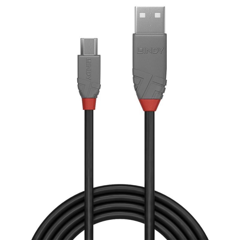 Ieftin Lindy Cablu 0,5m USB 2.0 Type A-MicroUSB