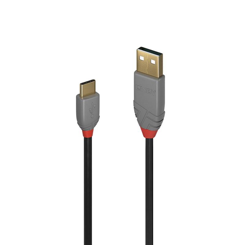 Cablu Lindy 1m USB 2.0 Type A to C - 1 | YEO