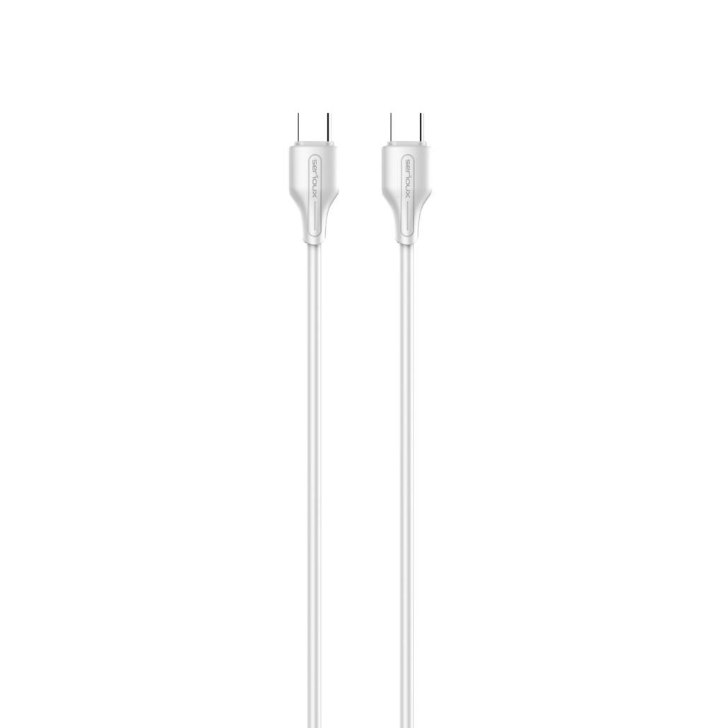 CABLU SERIOUX TYPE-C - TYPE-C 2M 65W
