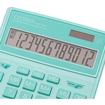 Calculator de birou Citizen SDC-444XRGNE, 12 digit, 199x153mm - 1 | YEO