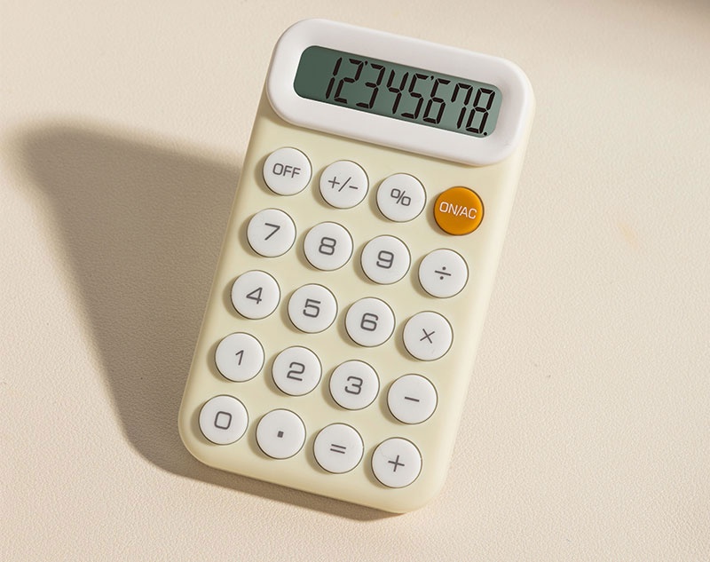 Calculator de buzunar, 8 digits, 11 x 15 x 3 cm, M10 Deli - 3 | YEO
