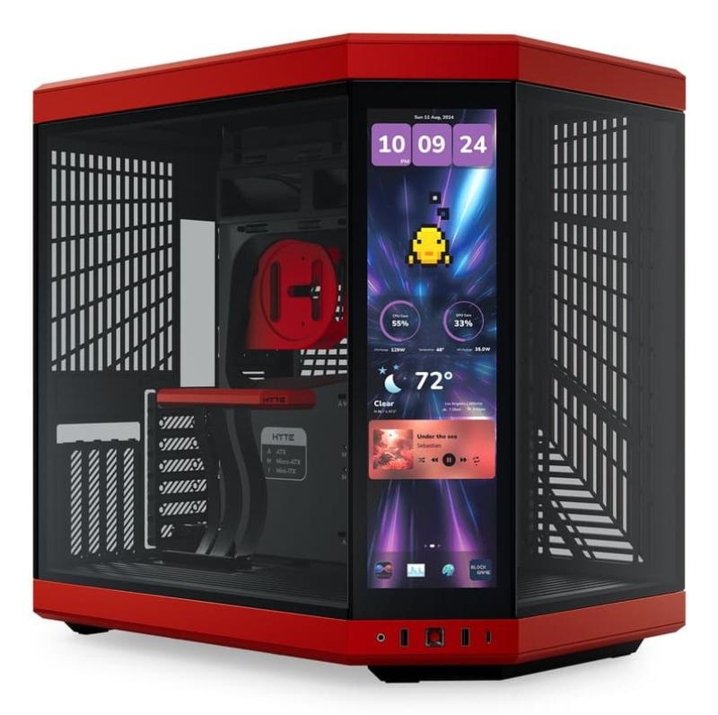 CARCASA HYTE Y70 Mid-Tower BLACK CHERRY - 1 | YEO