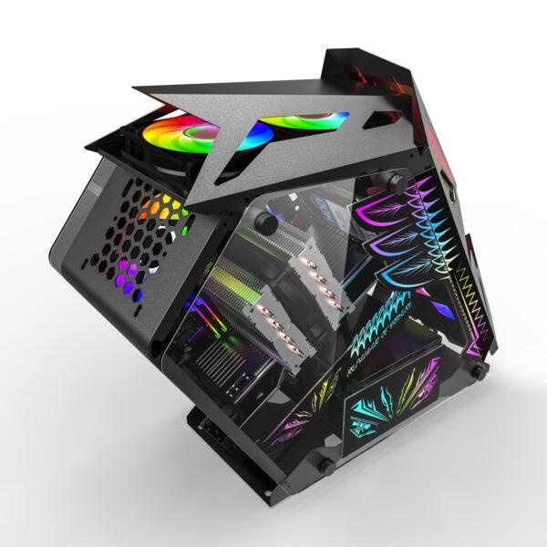 Carcasa PRO GAMING HERCULE BLACK - 2 | YEO