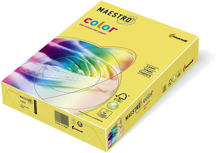 Carton color pentru copiator Maestro A4, 160g, 250/top - 3 | YEO