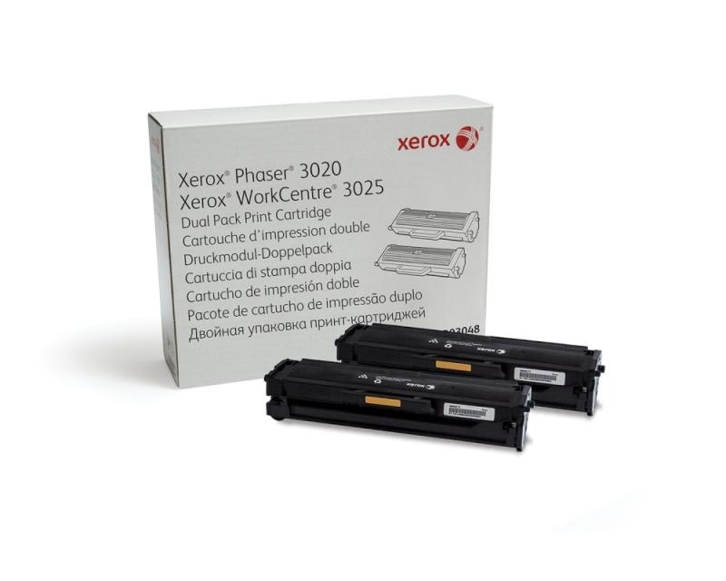 Cartus toner xerox phaser dual pack 3020 wc3025 - 1 | YEO