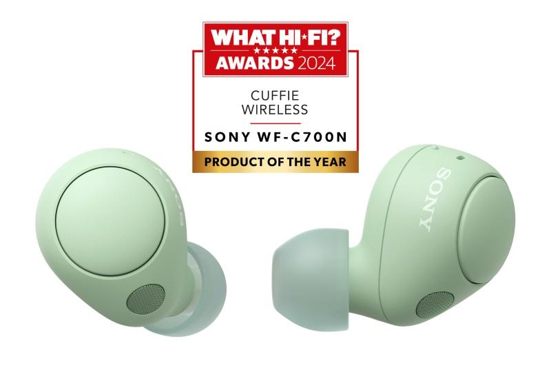 Casti Sony WF-C700N wireless, verde - 2 | YEO