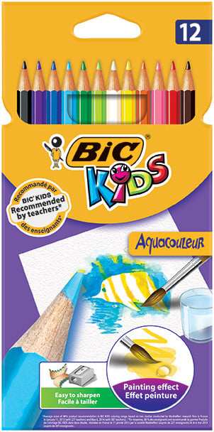 Culori Bic 12/set Aquacouleur