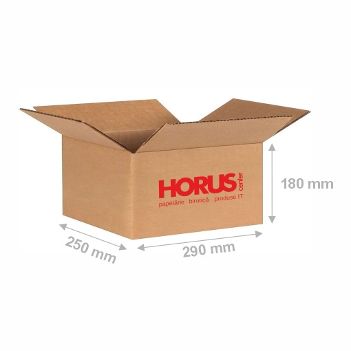 Cutie carton dreaptă 360 GR CO3 (290x250x180mm) - 1 | YEO