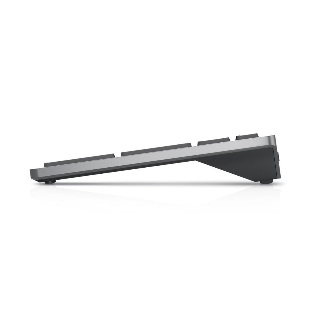 Dell Compact Multi-Device Wireless Keyboard – KB740, COLOR: Titan Gray, CONNECTIVITY: Wireless - 2.4GHz - 3 | YEO