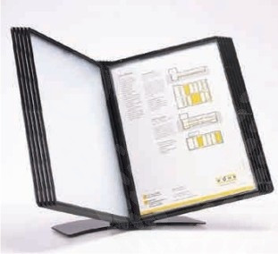 Display birou PROBECO EasyMount 20 buzunare A4 antracit
