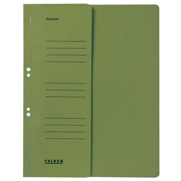 Dosar carton Falken/Exacompta cu capse 1/2 verde
