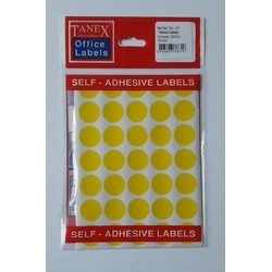 Etichete autoadezive color Tanex, D19 mm, 350 buc/set - 2 | YEO