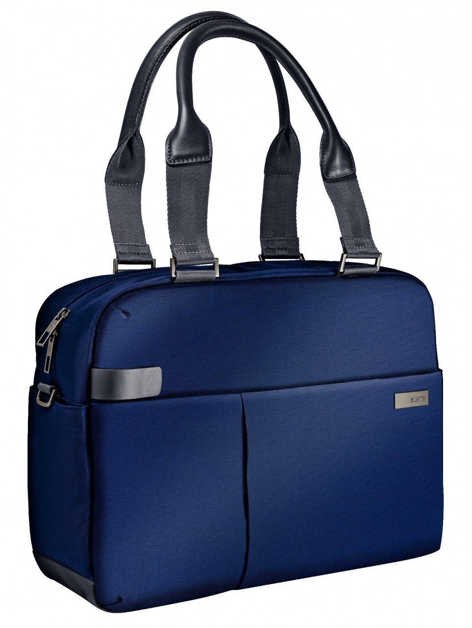 Geanta Leitz Complete Shopper Smart Traveller, pentru laptop de 13.3 inch, albastru-violet