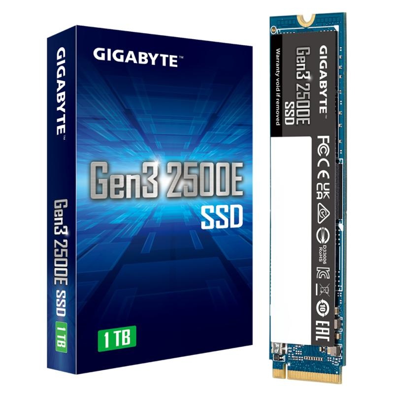 GIGABYTE SSD GEN3 2500E 1TB - 3 | YEO