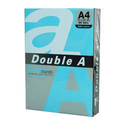 Hârtie color pentru copiator Double A A4, intens, 25coli/top, 80g/mp