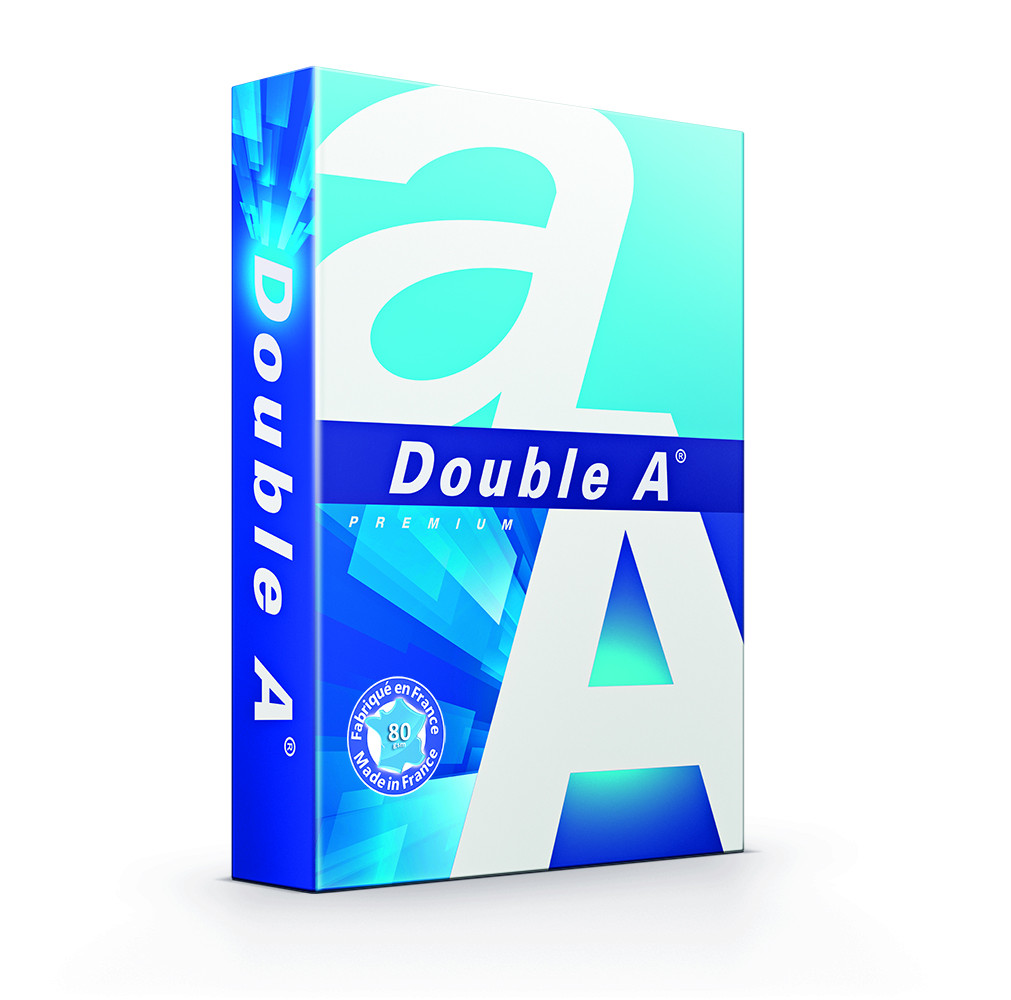 Hârtie copiator A4 Double A, clasa A, 80 g/mp, 500 coli/top