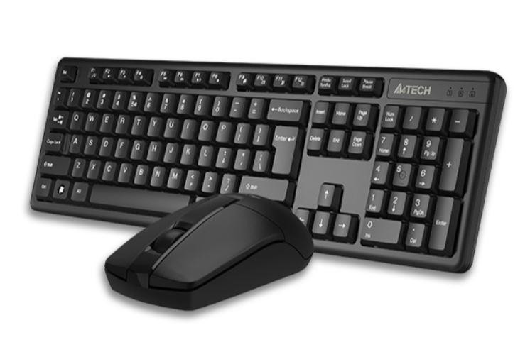 Kit A4Tech 3330N WS, negru