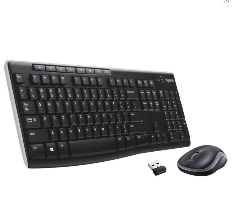 Kit Logitech MK270 Wireless, negru