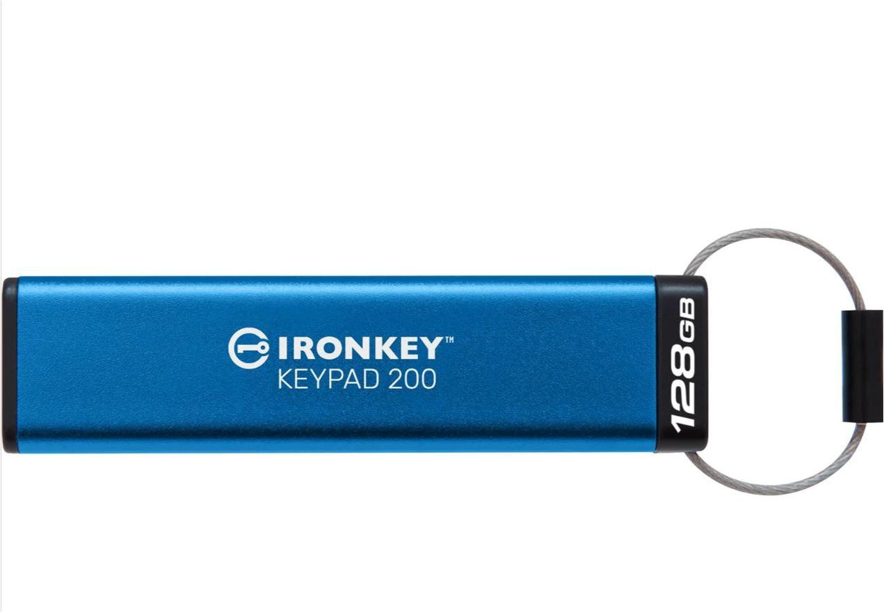 KS USB 128GB Ironkey Keypad 200
