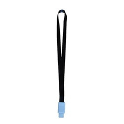 Lanyard textil, 15mm latime,clip retractabil, KEJEA - cafeniu - 3 | YEO