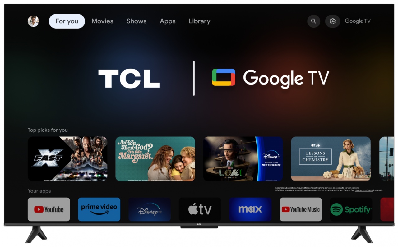 LED TV 4K 65\'\'(165cm) TCL 65P69B - 1 | YEO