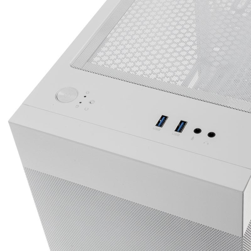 Lian Li LANCOOL 205M Mesh Mc-ATX T G alb - 4 | YEO