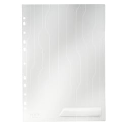 Mapa Leitz A4 CombiFile rigida cu eticheta PP 200 microni 40 coli preperforata 3 buc/set