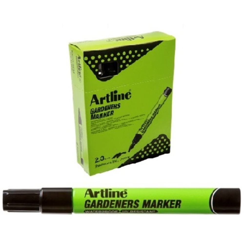 Marker pentru uz exterior (grădina), corp metalic, vârf rotund 2.3 mm, ARTLINE Garden - 1 | YEO