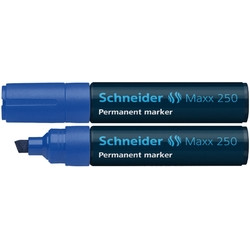 Marker permanent Schneider Maxx 250, vârf tesit 2+7mm - 3 | YEO