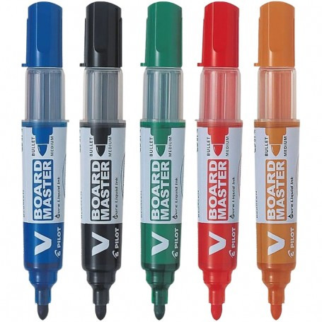Marker whiteboard Pilot Vboard Master, vârf 6mm, vârf rotund