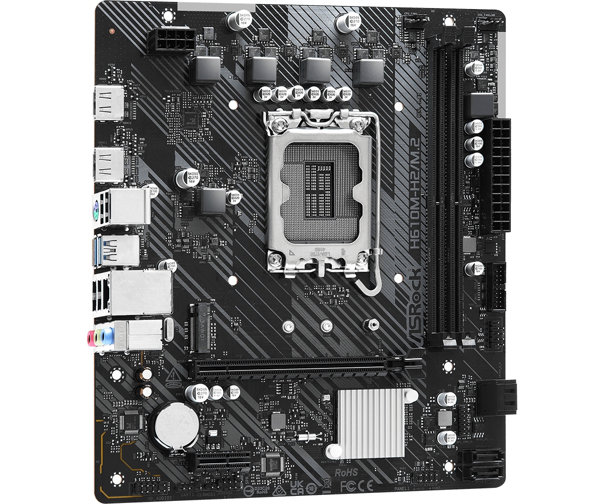 MB Asrock H610M-H2/M.2 LGA1700 - 3 | YEO