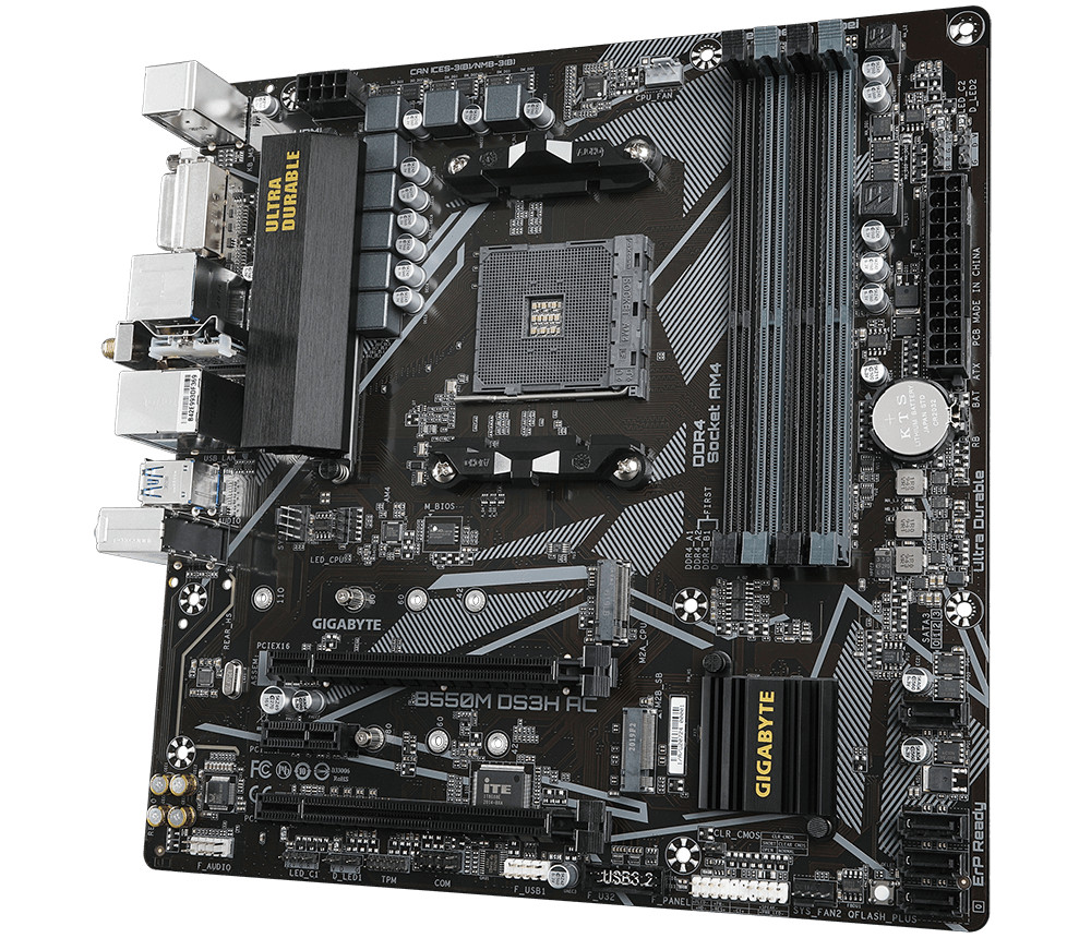 MB GB B550M DS3H AC AM4 DDR4 - 2 | YEO