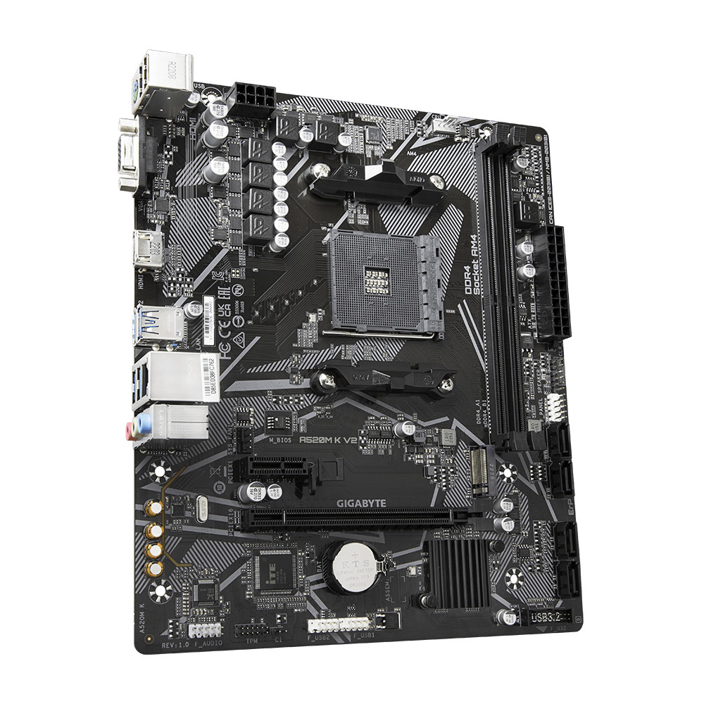 MB Gigabyte A520M K V2 AM4 DDR4 - 2 | YEO