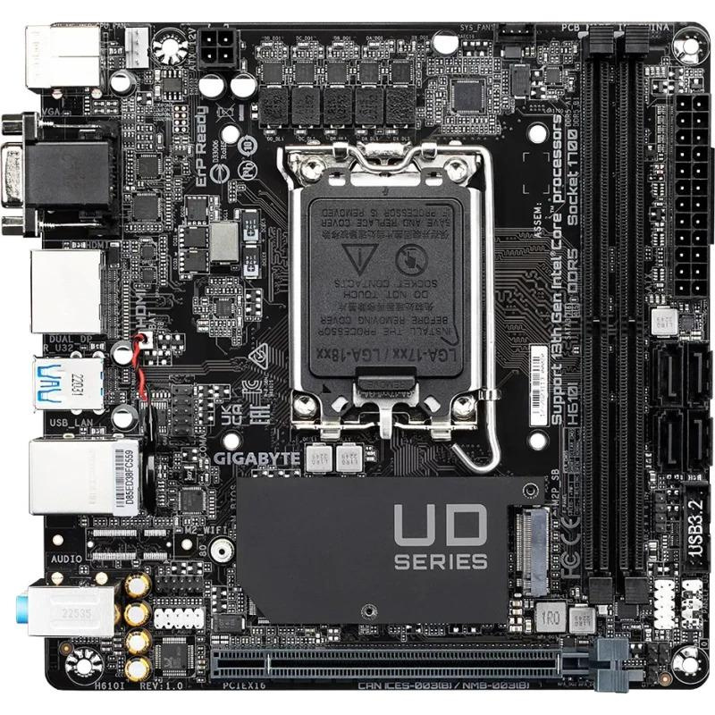 MB Gigabyte H610I DDR5 LGA 1700 - 1 | YEO