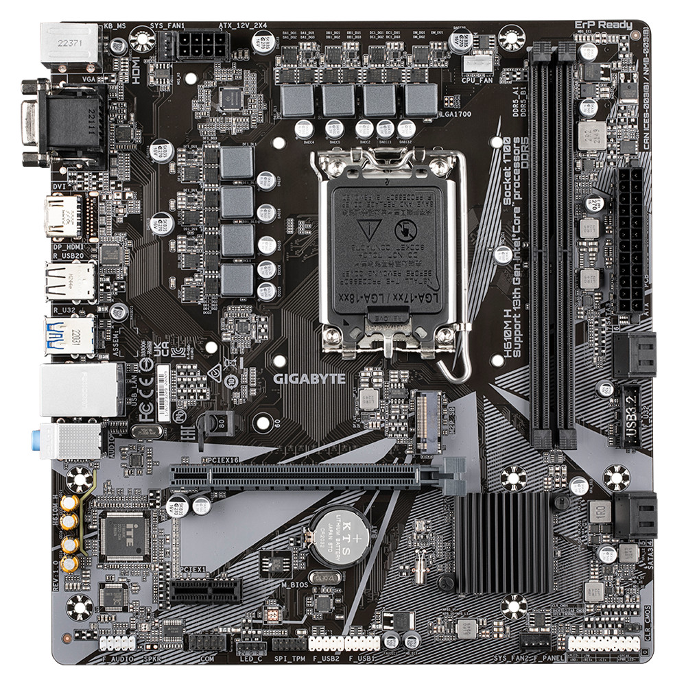 MB GIGABYTE H610M H LGA1700 DDR5
