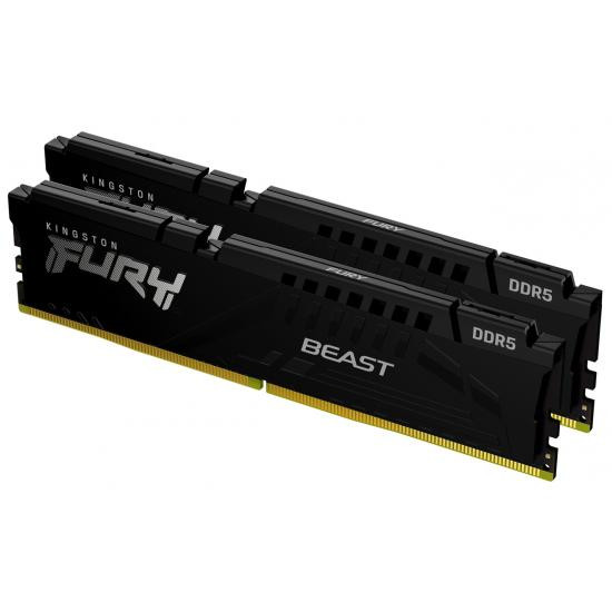 Memorie RAM Kingston, DIMM, DDR5, 32GB, 4800MHz, CL40, 1.25V, Kit of 2