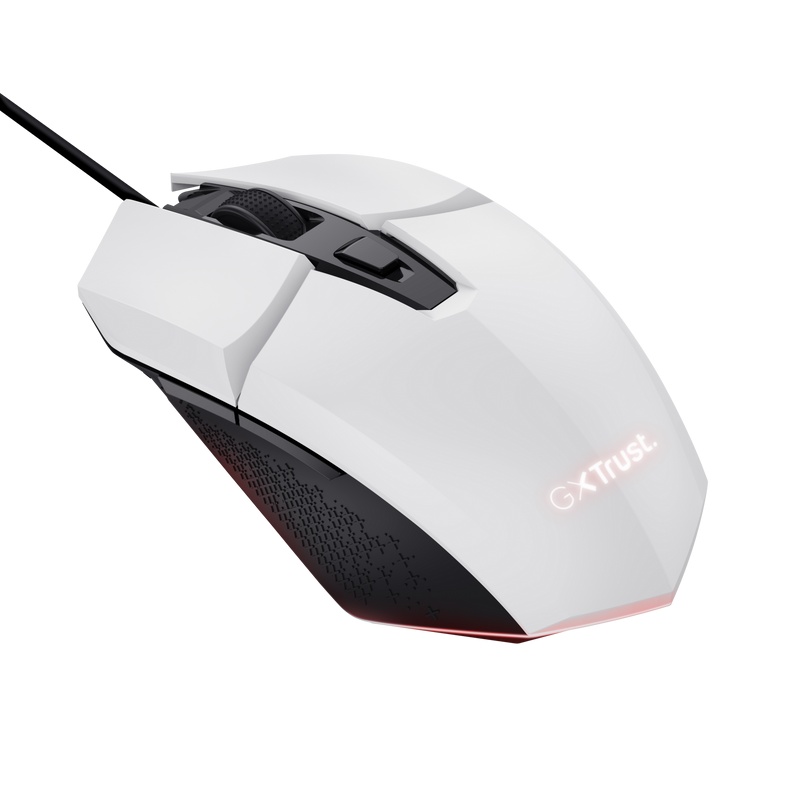 Mouse Trust GXT109W FELOX 6400 DPI, alb - 3 | YEO