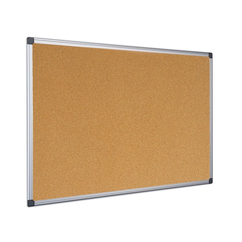 Panou de plută cu ramă din aluminiu, Bi-Office - 1 | YEO