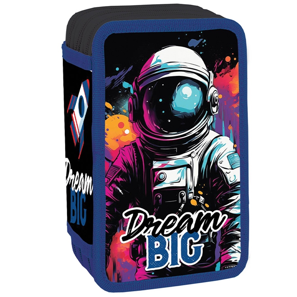 Penar băieți echipat S-COOL Dream big, 3 fermoare, 39 piese, 14x6.5x20 cm - 1 | YEO