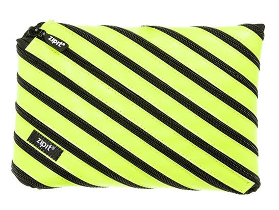 Penar cu fermoar, ZIPIT Neon Jumbo - galben