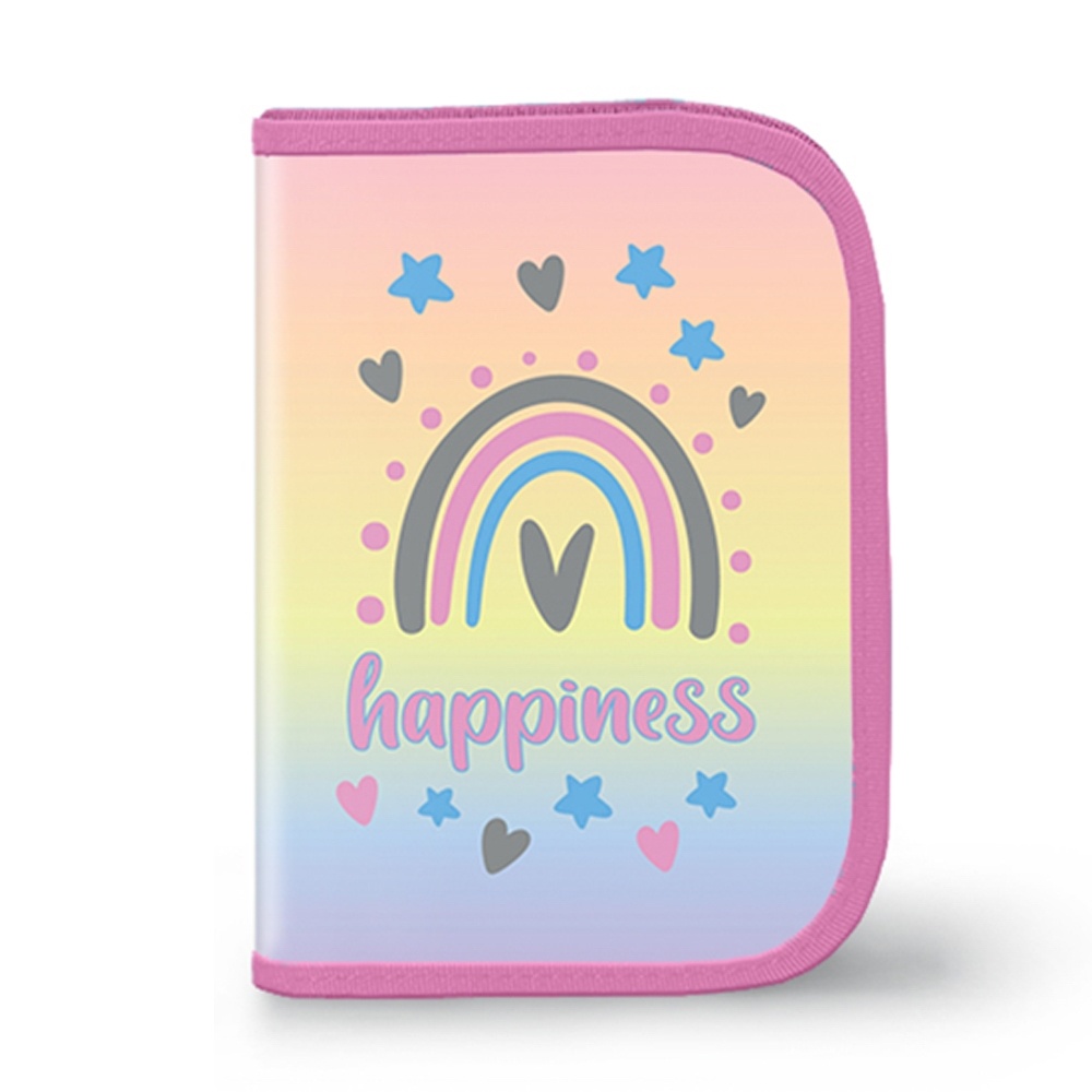 Penar neechipat fete S-COOL Happiness, 1 fermoar, 20x13x4 cm - 1 | YEO
