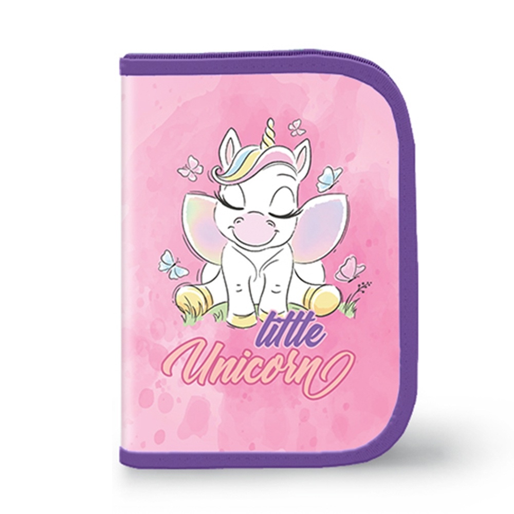 Penar neechipat fete S-COOL Little Unicorn, 1 fermoar, 20x13x4 cm - 1 | YEO