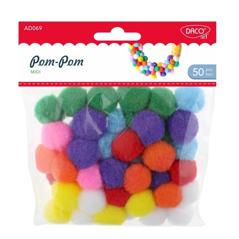 Pom - Pom Midi - Accesorii craft Daco